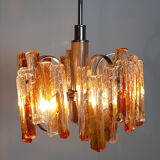 Murano glass chandelier by Carlo Nason for AV Mazzega, Italy 1970