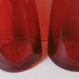 Red vases