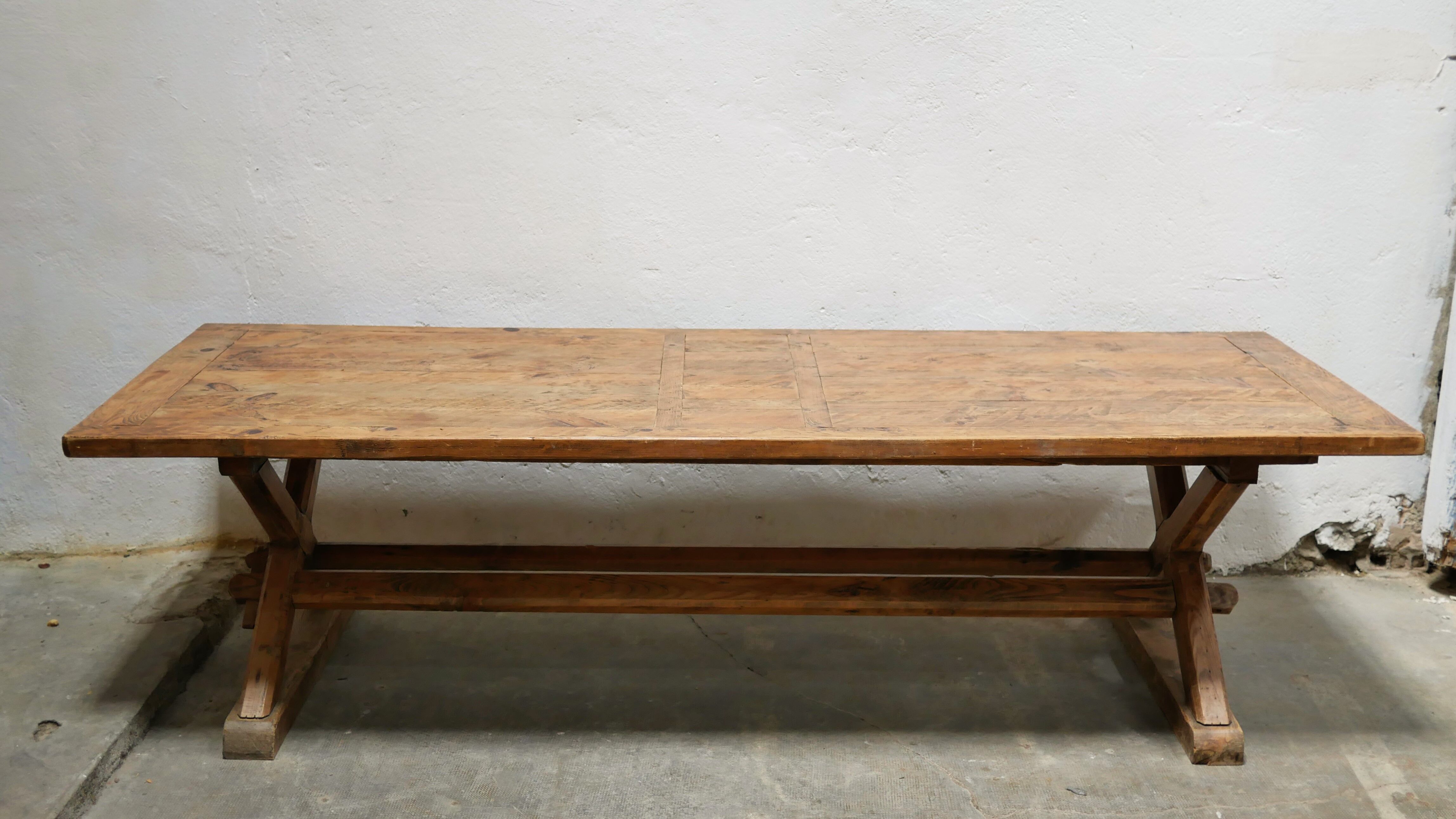 Vintage farm dining table