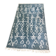 Soft cotton rug with Berber patterns