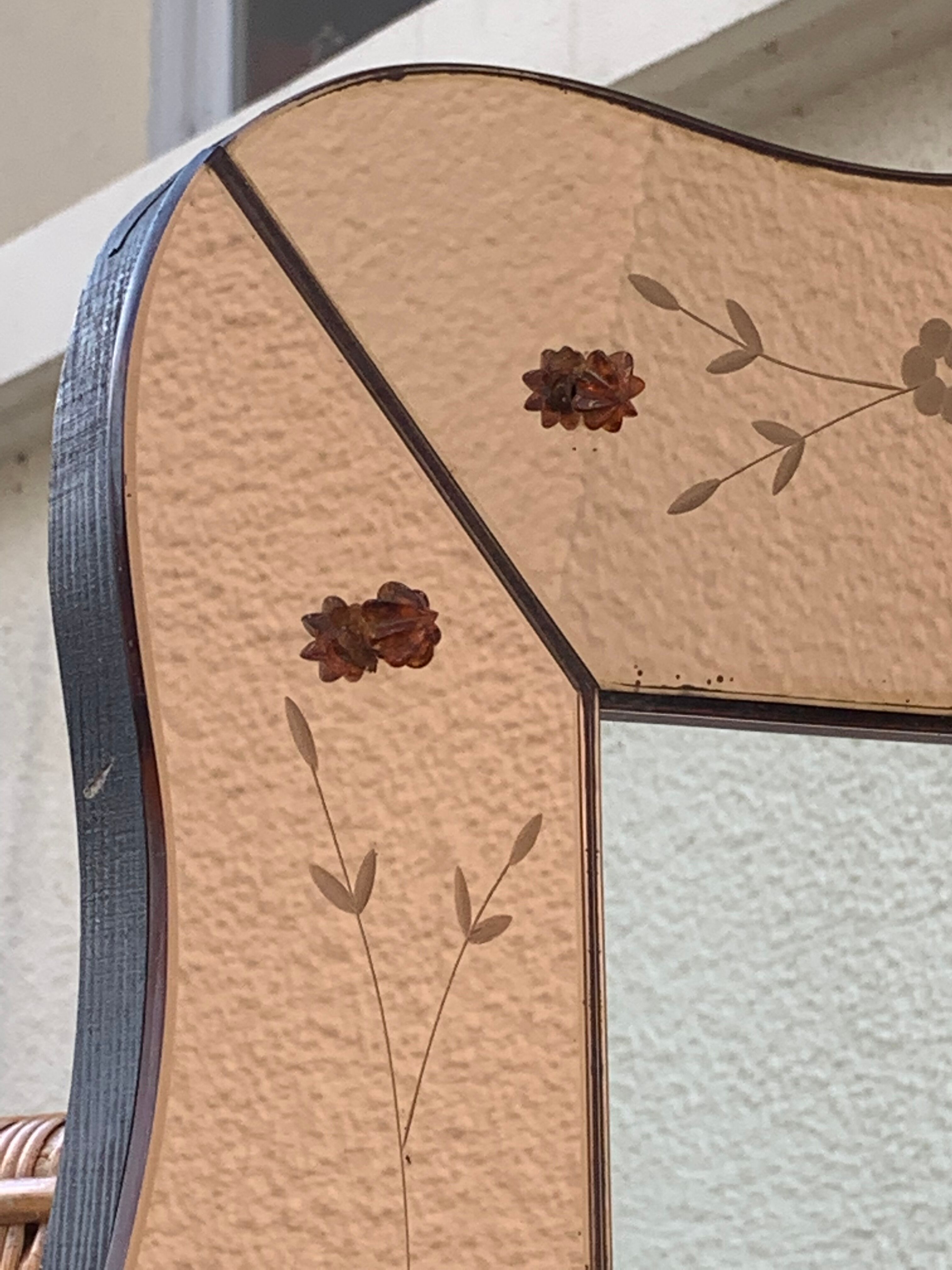 Venetian mirror art deco 1950 70x98