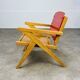 60s wooden children's armchair