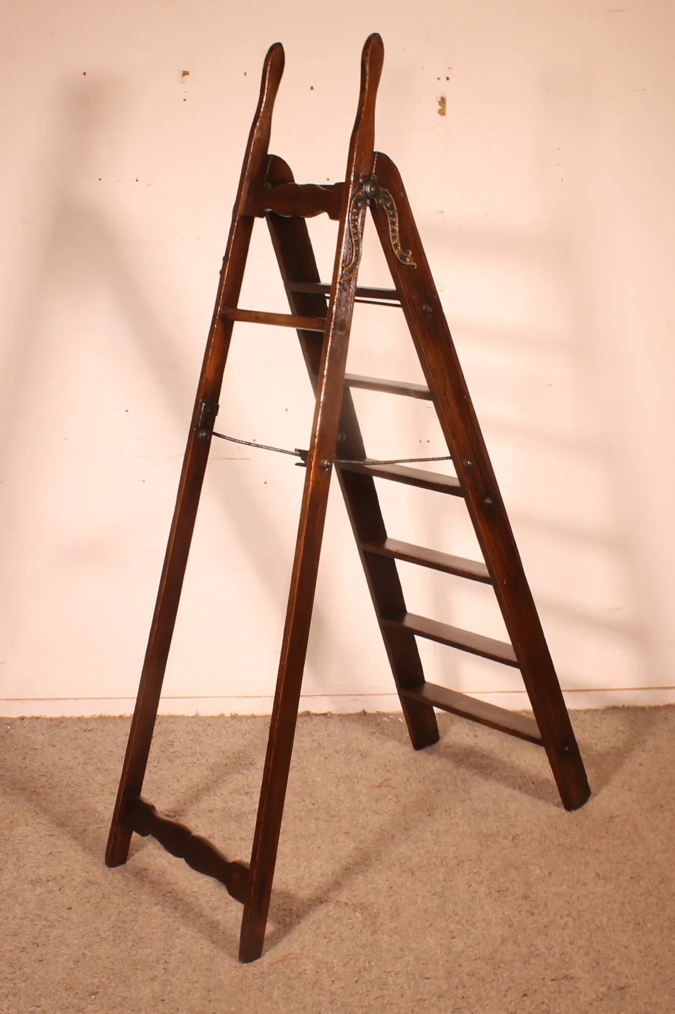19th-century library ladder