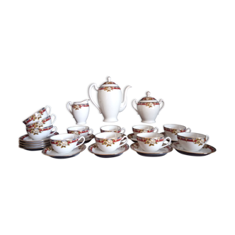 MICHELAUD Lucien, Astral Limoges - Art Deco tea set for 11 people, year 1920