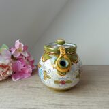 Pitcher, tiled kid from Deruta, Italy, Vintage