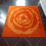 Tapis vintage 1970 Space Age