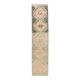Vintage orange Turkish hand-knotted runner 81x356