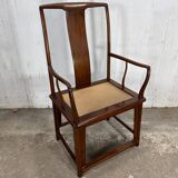 Sublime fauteuil teck ancien