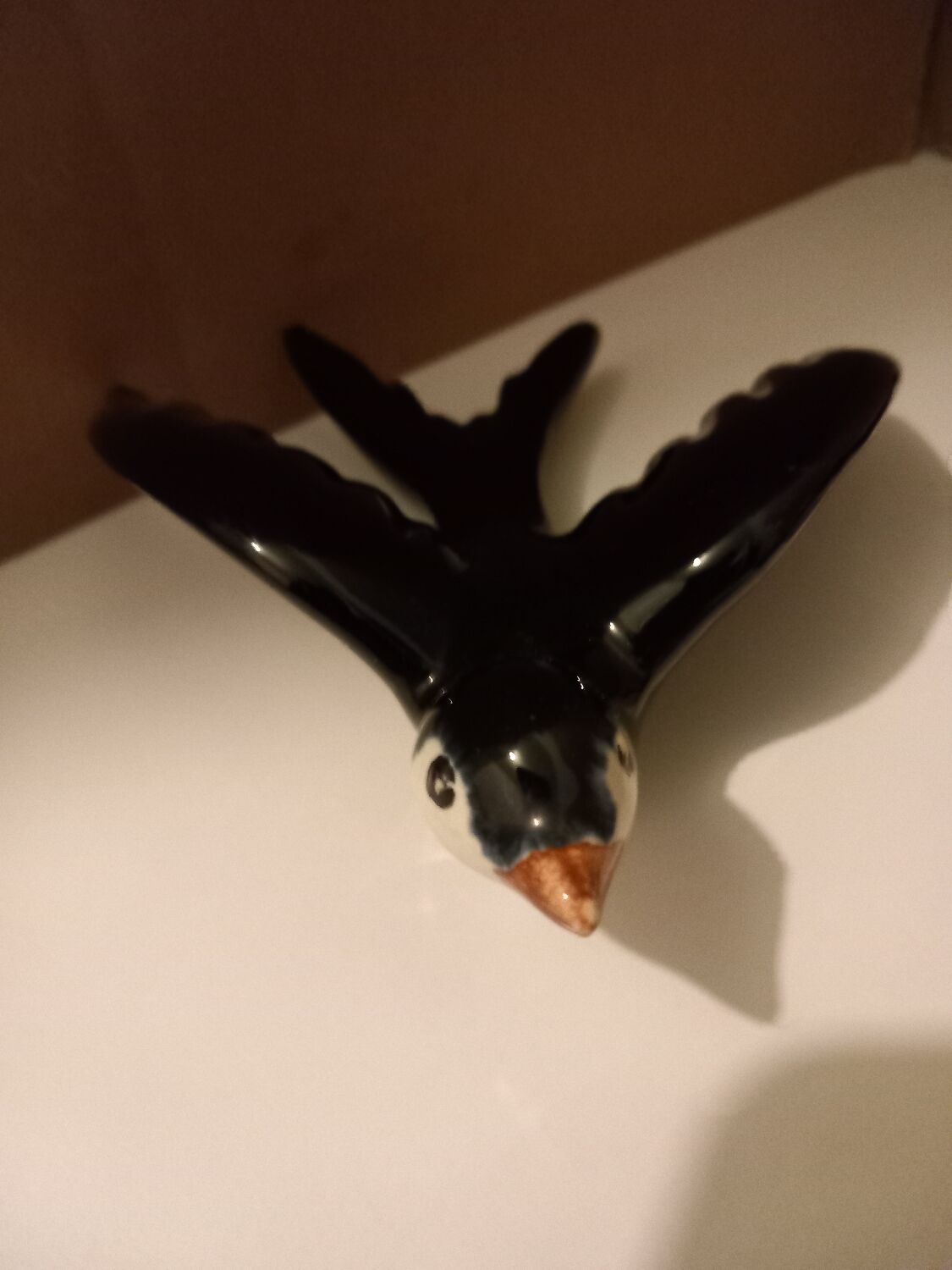 3 wall swallows earthenware Vallauris