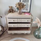 Commode art déco pied moustache