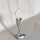 Postmodern aluminium candlestick