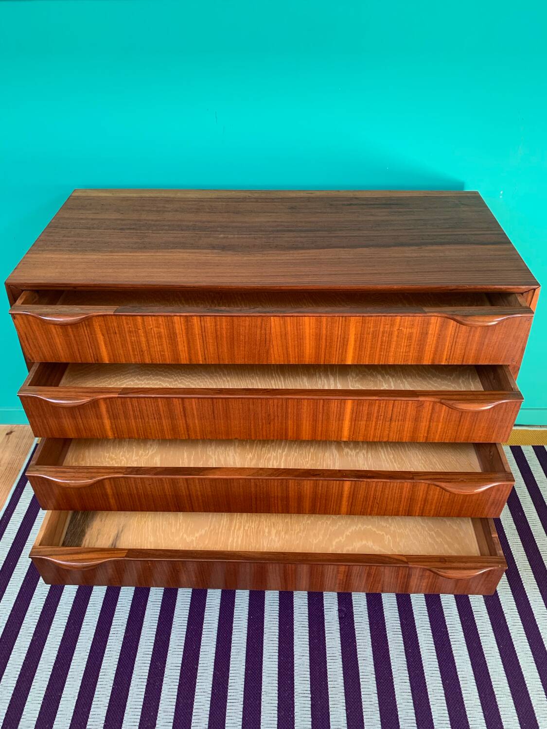 Vintage Scandinavian chest of drawers