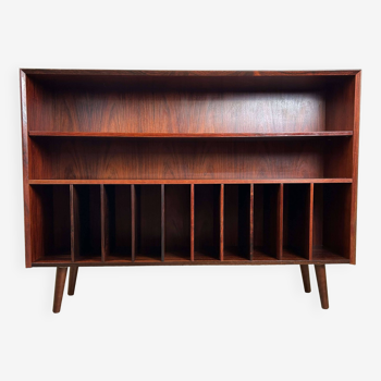Vintage Scandinavian rosewood bookcase by Brouer, 1960s