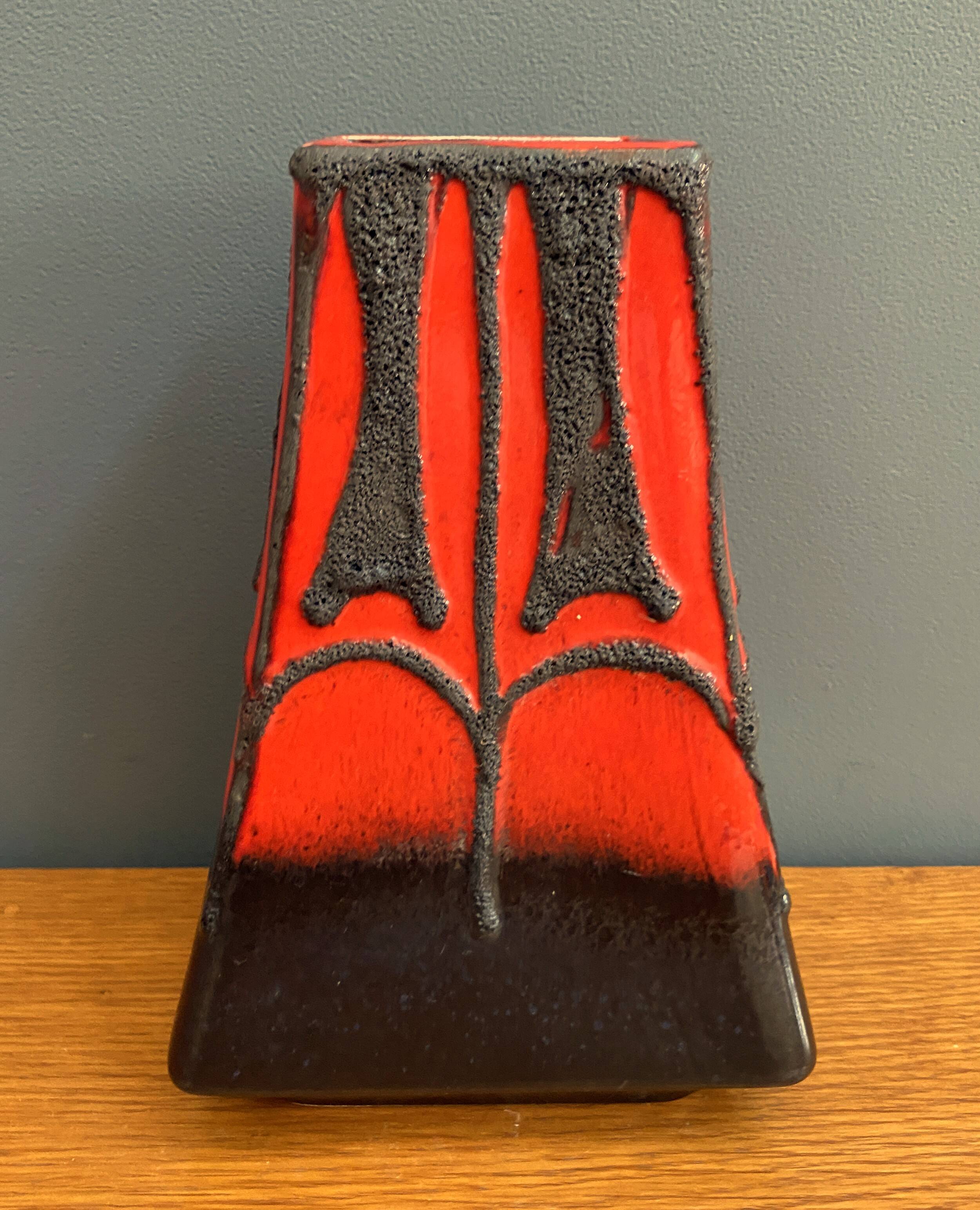 Fat lava vase by Fohr west Gemany model 342-20