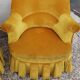 Paire de fauteuils crapaud