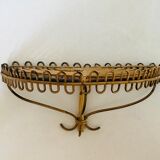 Rattan shelf, Italy 60s