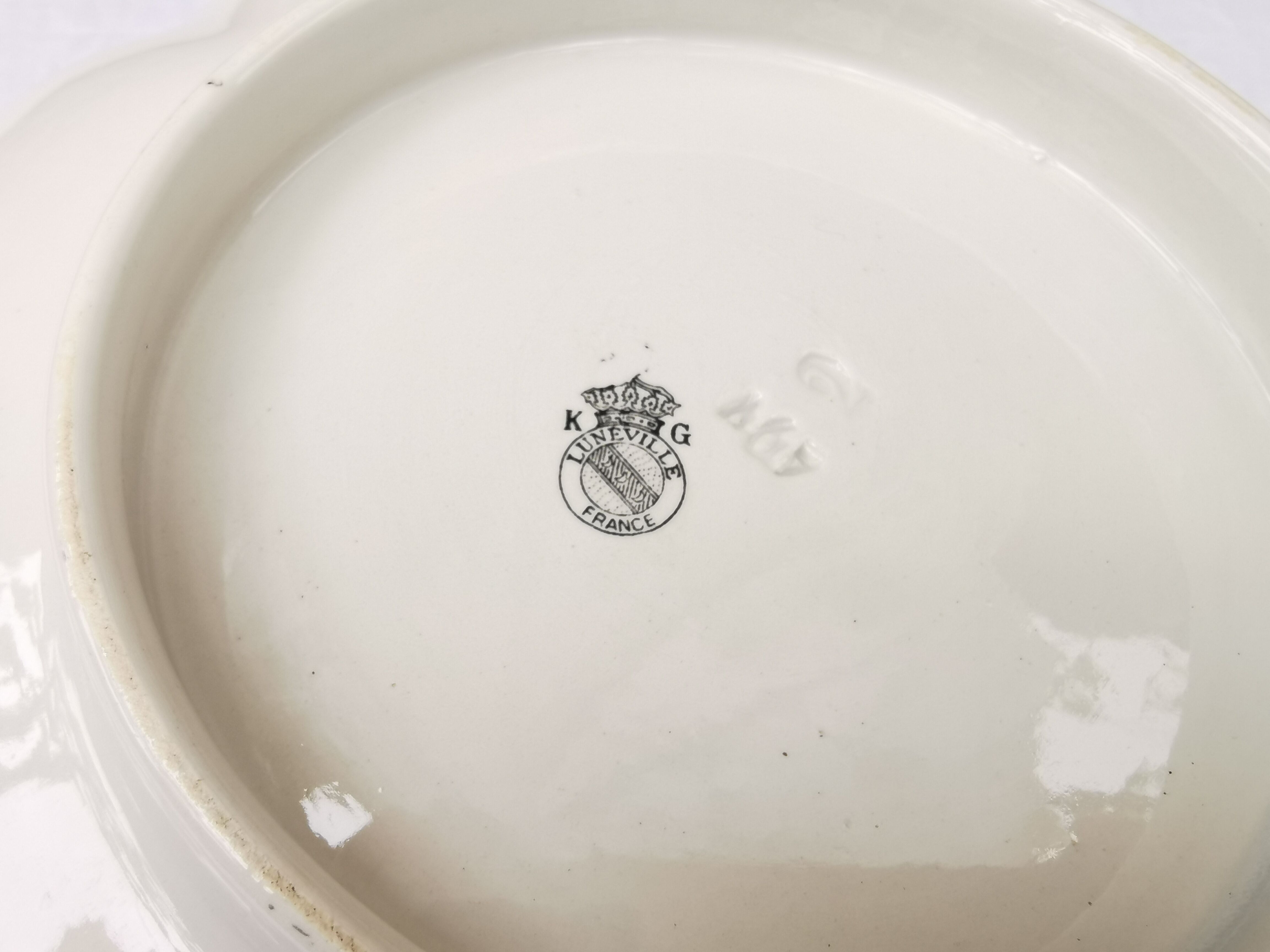 Plat creux kg lunéville