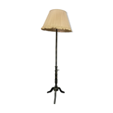 Napoleon III floor lamp in black lacquered wood