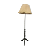 Napoleon III floor lamp in black lacquered wood