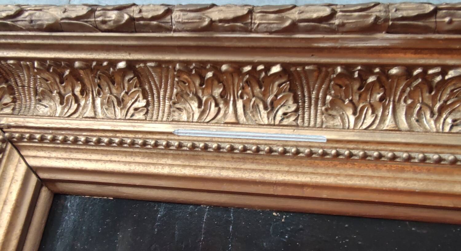 Old Still Life Oil Painting/Golden Frame/19th Century/L.Gervais