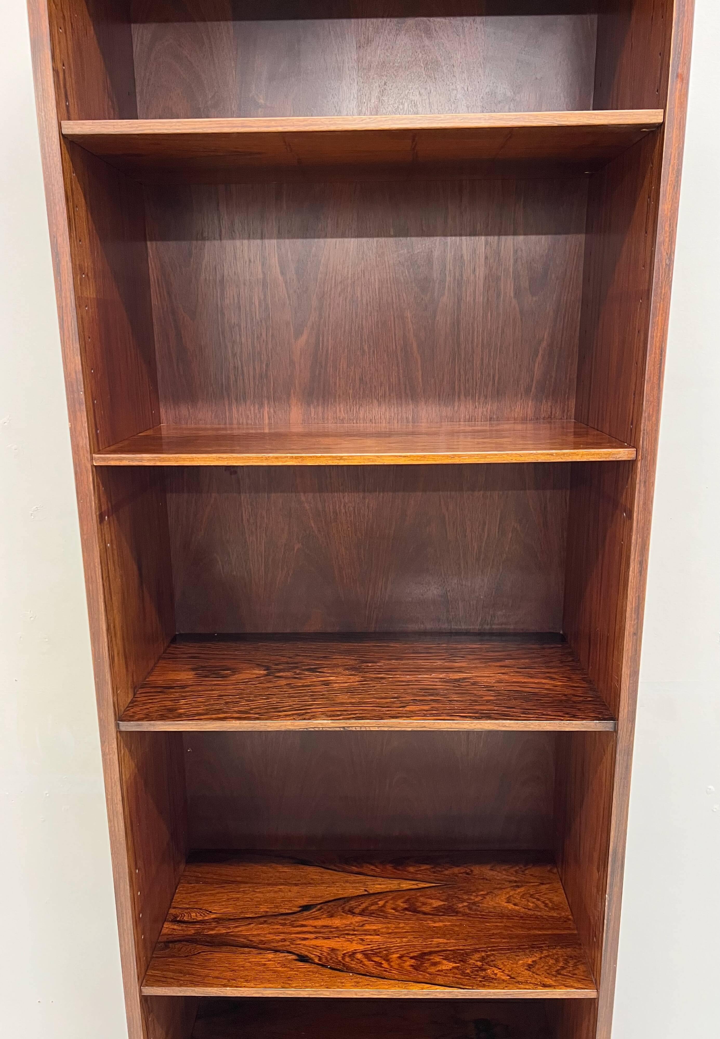 Rosewood Bookcase By Omann Jun #30, 1960s.