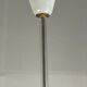 Venetian chandelier in colorless and white murano glass, venini circa 1940