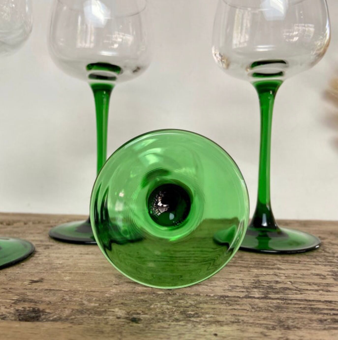 4 verres Luminarc France vintage