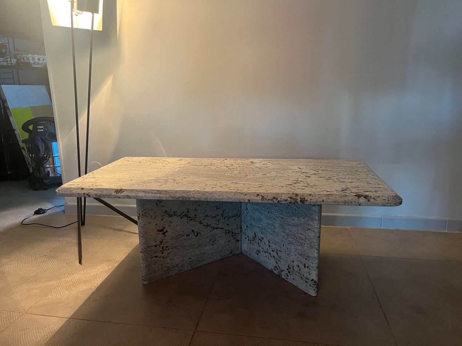 Marble coffee table