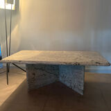 Marble coffee table