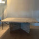 Marble coffee table