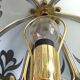 small vintage Tiffany stained glass style lamp