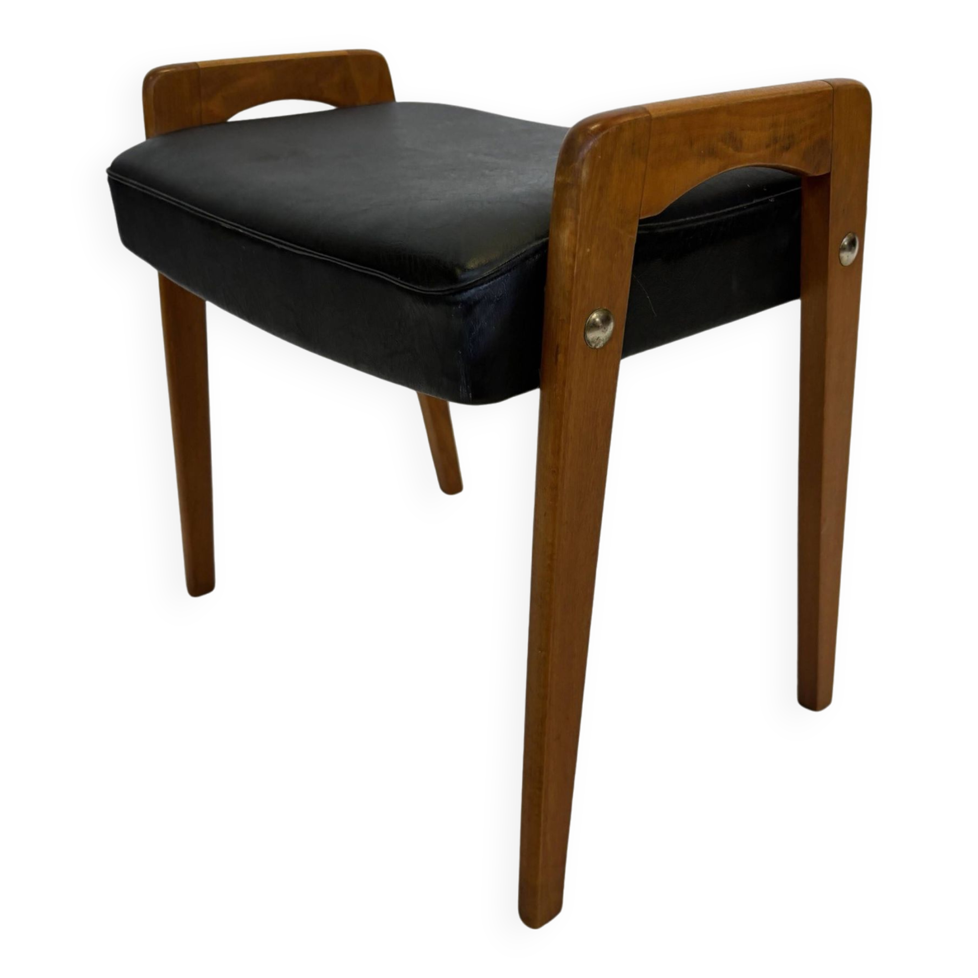 Vintage Footstool Ottoman Danish Design 1960s