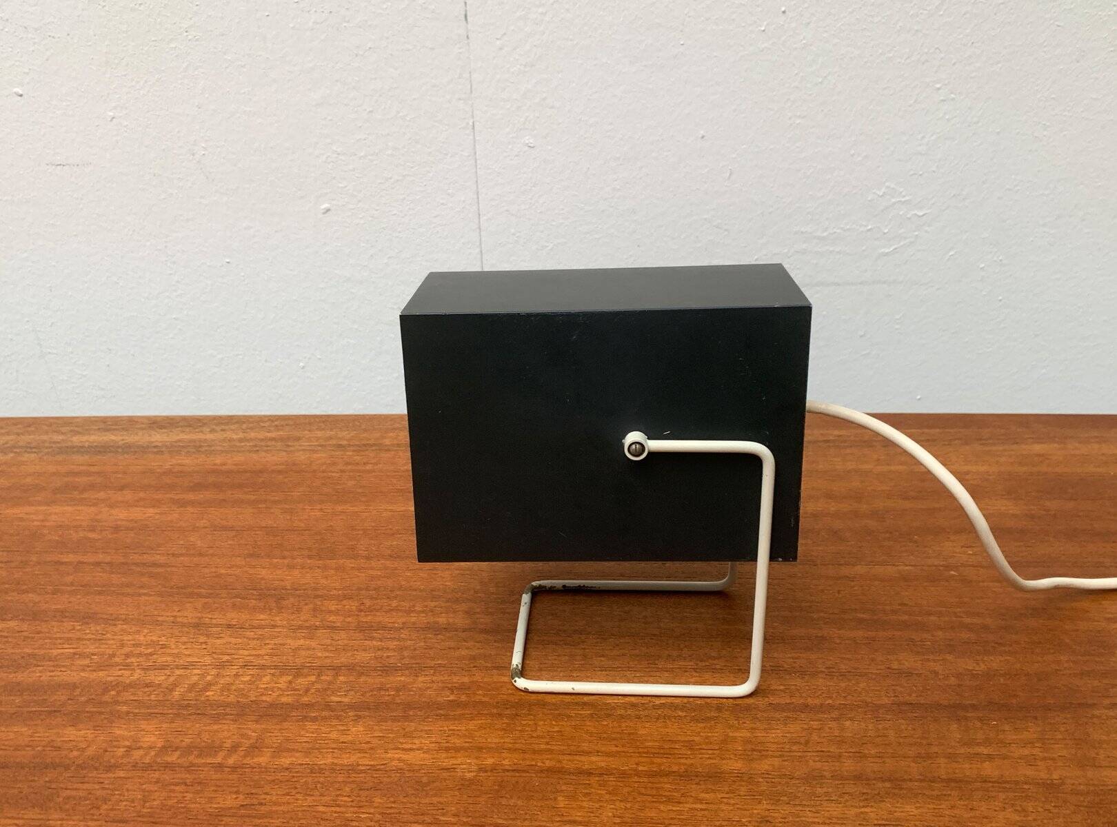 Mid-century minimalist table lamp by Wilhelm Braun Feldweg for Doria Leuchten, 1960s.