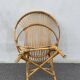 Fauteuil corbeille rotin