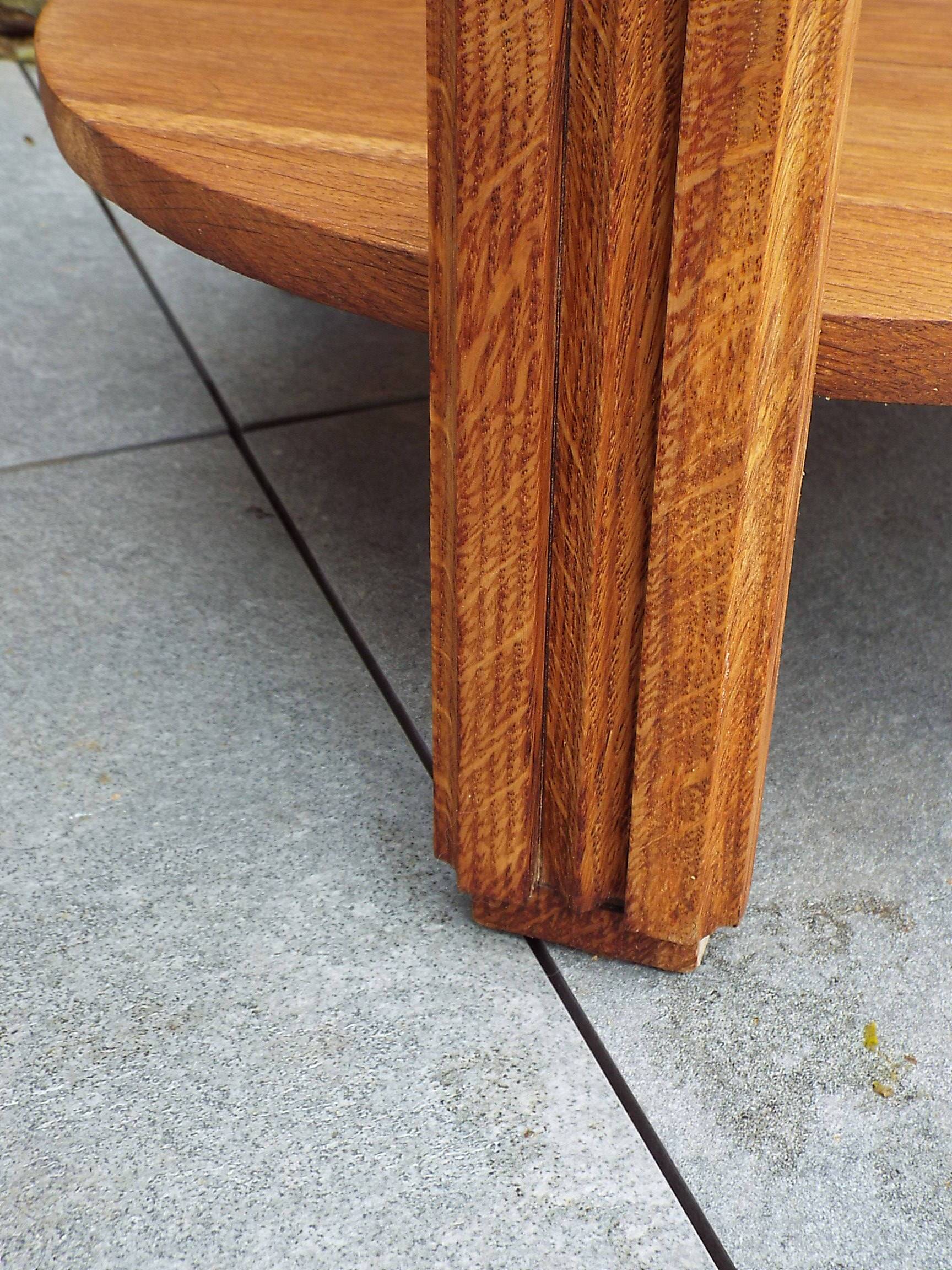 Art Deco style pedestal table