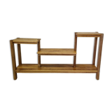 Modernist style oak side table, Netherlands 1960s