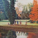 Tableau parc arboré