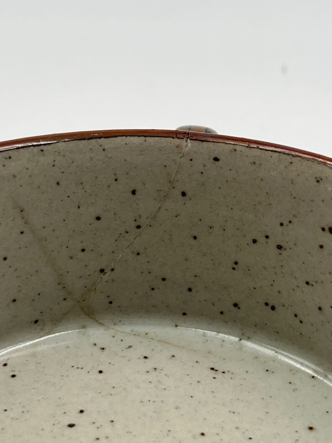 Six ceramic floral cups