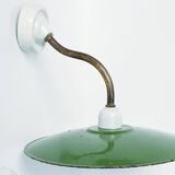 Antique swan neck wall lights