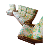 Salon bamboo rattan prestige