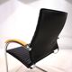 Chaise de salle à manger/conférence en cuir Thonet S74 par Josef Gorica, 1990