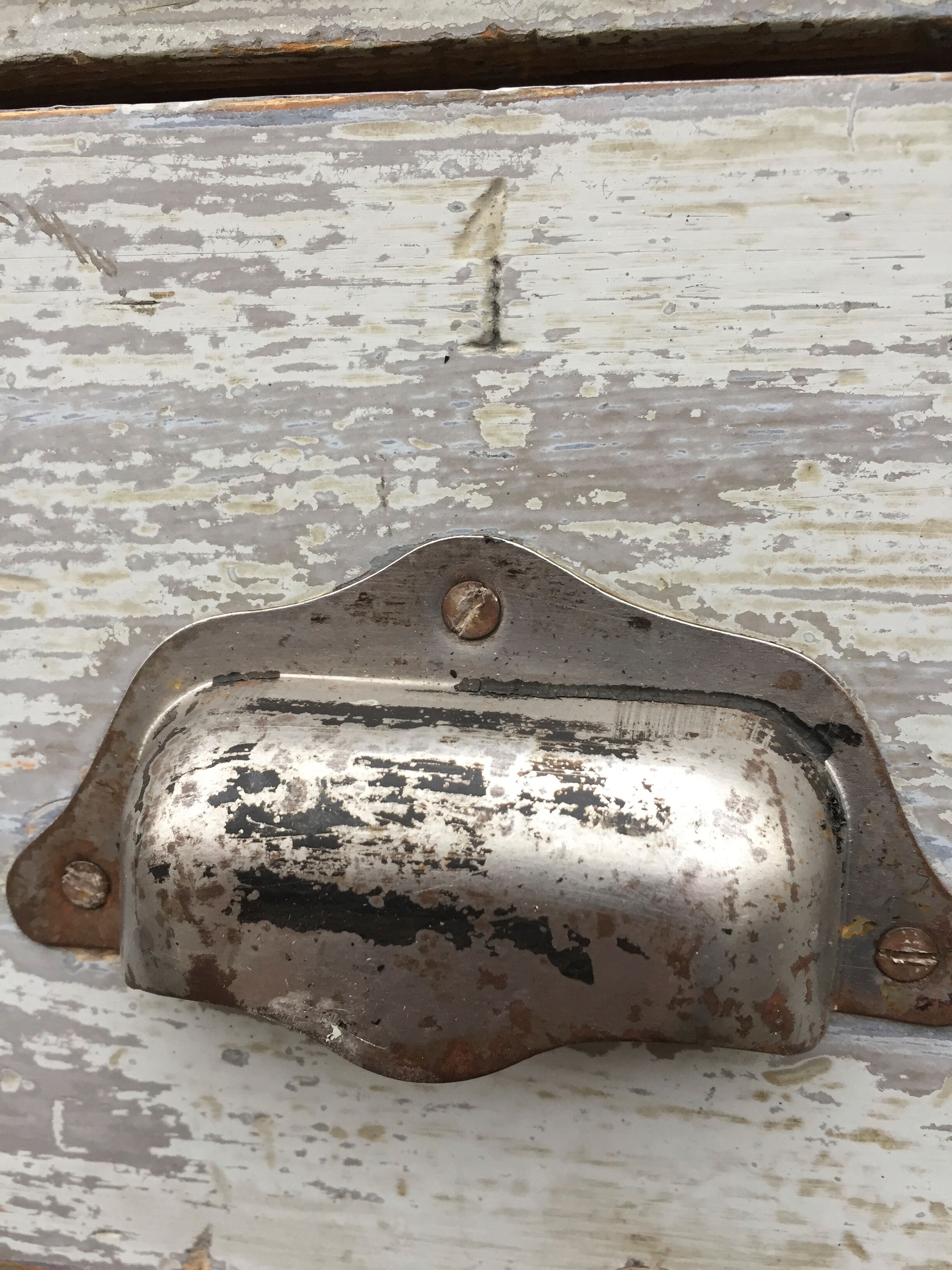 Industrial workshop furniture with vintage drawers 1930