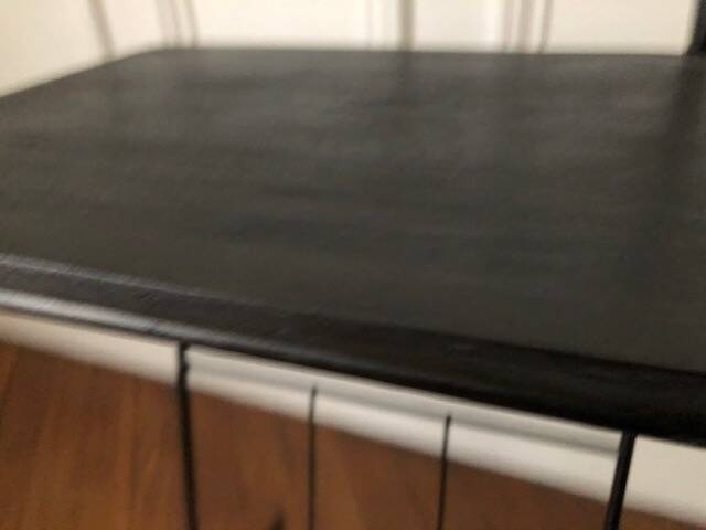 Tablet floor lamp and magazine holder with diabolo