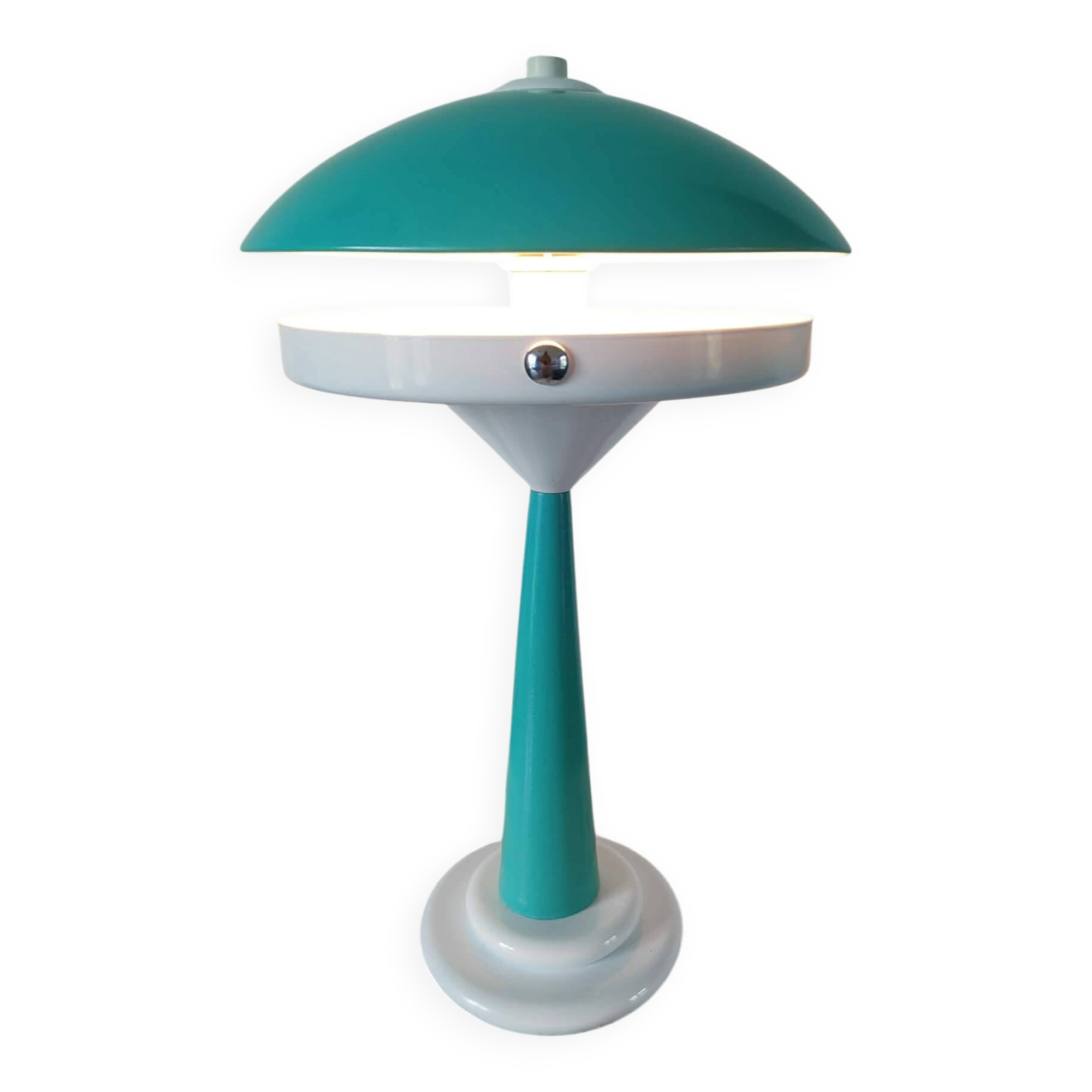 Vintage lamp 1980 futuristic design
