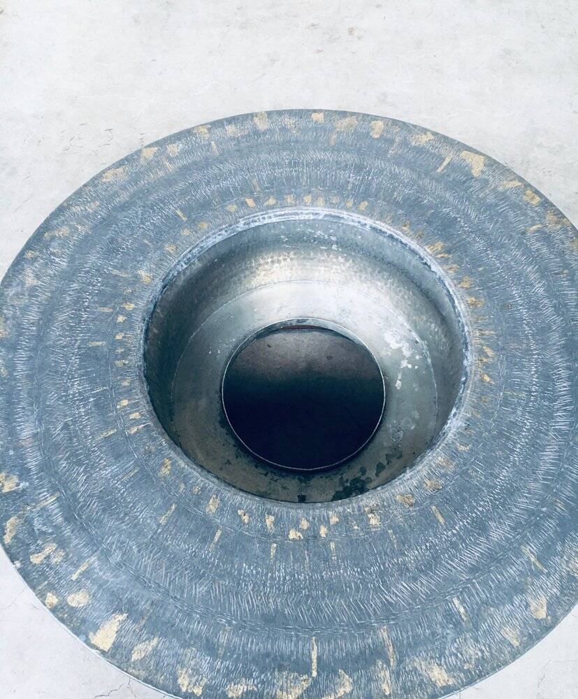 Handmade Folk Art Bar Coffee Table, India, 1970s