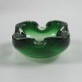 Cendrier de Sommerso en verre de Murano, années 60