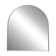 Minimal Shield Shaped Wall Mirror with a Steel Frame, Italy