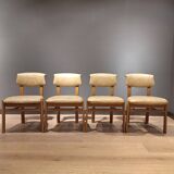 Set of 4 vintage Danish design dining chairs