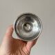 Pair of antique silver-plated vases