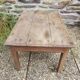 Antique oak coffee table